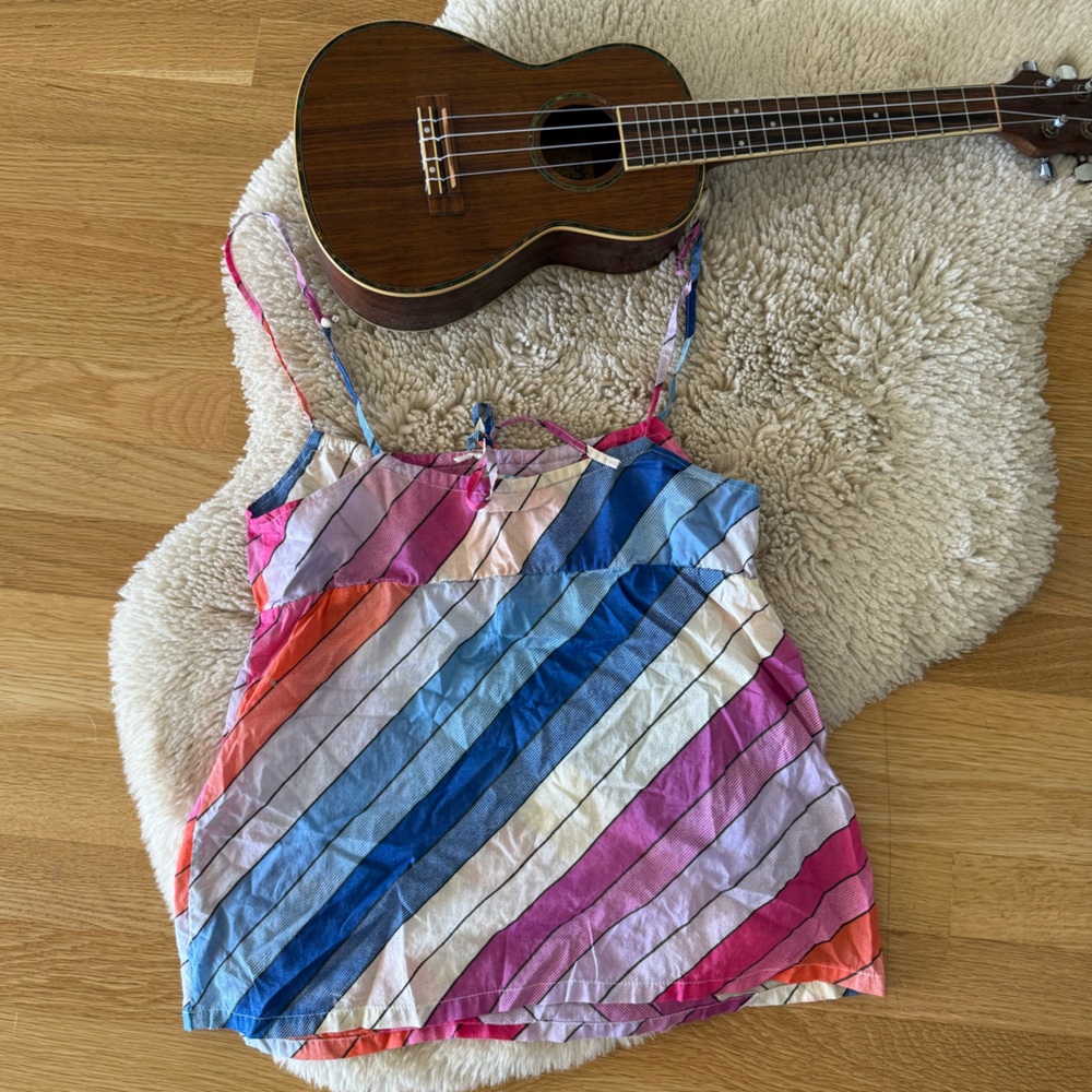 Roxy Multicolor Striped Top